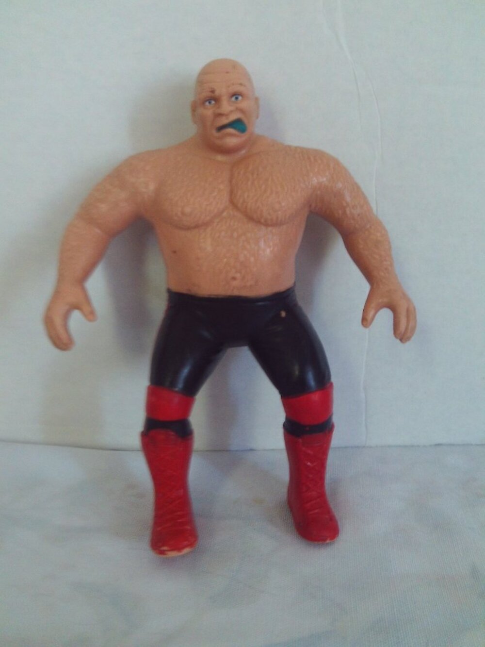 vintage 1980s WWF Wrestling action figure of George "The Animal" Steele LJN